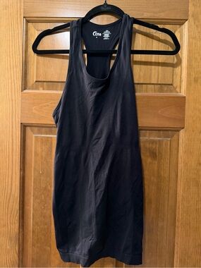 ZYIA Black Racerback Seamless Tank